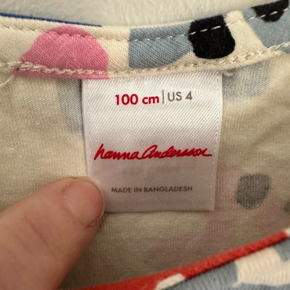 Hanna Andersson Playground Cotton Star Short Sleeve Tunic Dress Back To School